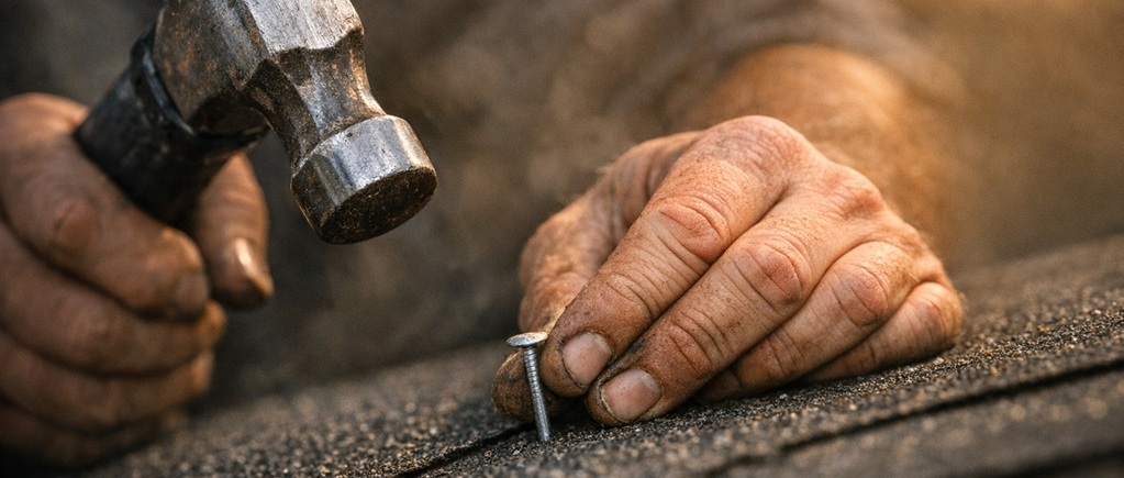 Comment les hivers québécois usent votre toiture à Granby — gel-dégel, charge de neige, Toitures MJ.Denis Inc RBQ
